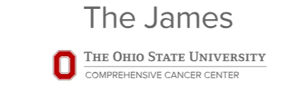 The James at The Ohio State University Comprehensive Cancer Center logo, a U.S. oncology collaborator featured by BioMark Diagnostics.